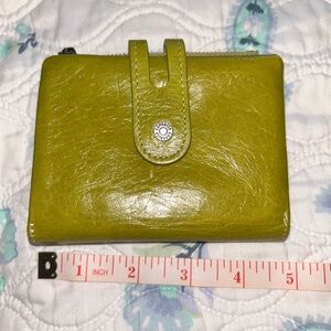 Olive Green Leather Wallet